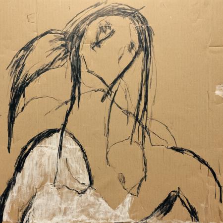 08061-4022784199-_lora_SDXL_Cardboard_drawings_Sa_May-000004_1_ Cardboard drawings a woman sitting back with long hair.png